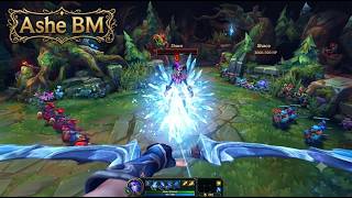 Ashe BM and her rockets drove Shaco crazy with joy.