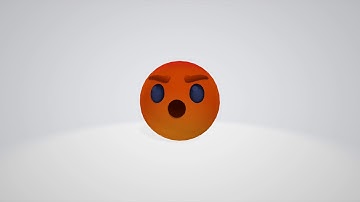 Animated Angry Facebook Reaction  Button FBX