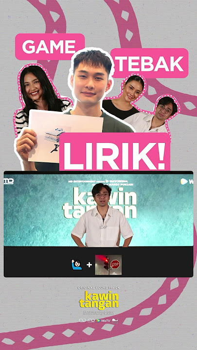 Sejago apa nih Adrian Sant dan cast menebak lirik lagu “Rapuh” pakai simbol-simbol? #mikhatambayong