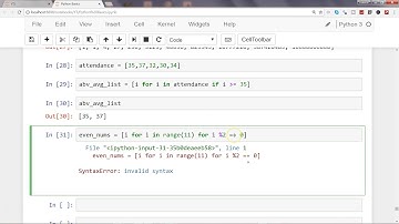 Python 3 List Comprehension Tutorial | #3 Conditions in python list comprehension