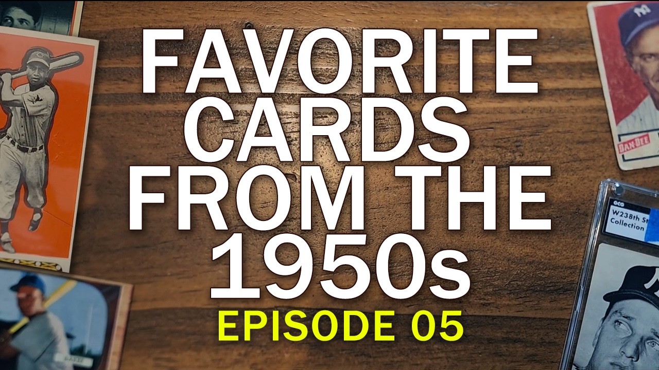 Favorite Cards From the 1950s: Showcasing Vintage Gems (1950-1959