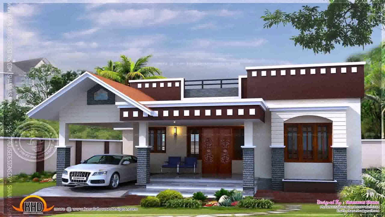 Kerala House Plans Estimated Cost (see description) - YouTube