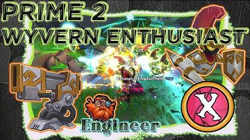 DD2 PRIME 2 ~ WYVERN ENTHUSIAST ~ chaos 10 | Rail Gun & Magnetic Knight | Dungeon Defenders 2