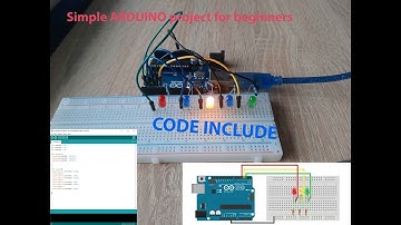 ARDUINO Project for beginners │LEDS Sequence blinking │ CODE Include