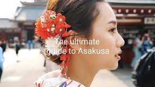 【浅草観光】着物を着て街ぶらり！