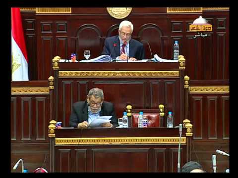 إقرار المادة 195 بالدستور وزير الدفاع