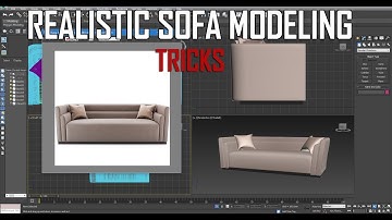 3ds max Sofa Modeling Tricks for beginner || Tutorial || 2020