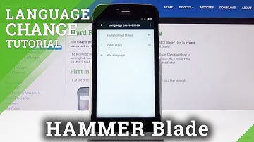 How to Change Language in HAMMER Blade - Language Settings