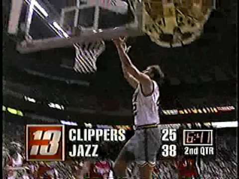 Tom Chambers Scores 20000th NBA Point