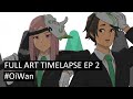 Full Art Timelapse | Only in WAN! | Illustration Making EP 2