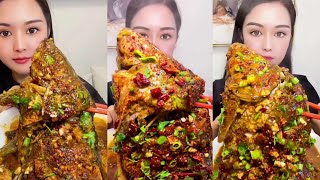 ASMR Eating Spicy Fish Curry Mukbang | Fish Fry | Fish Curry | 생선먹방/생선구이 | ASMR Eating Fish Video