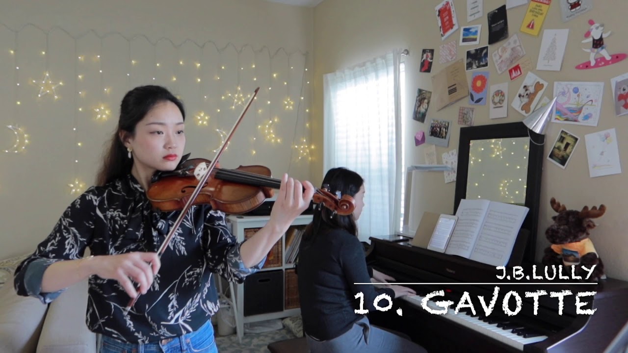 Gavotte by J. B. Lully 加沃特舞曲（吕利）With Piano 【Suzuki Violin School Volume 2】