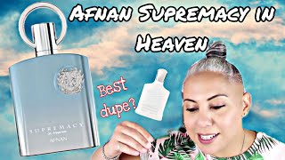 Afnan Supremacy in Heaven | KILLER SMV Dupe for Cheap! | Glam Finds | Fragrance Reviews |
