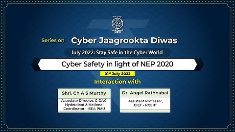 Webinar: Cyber Safety in Light of NEP 2020