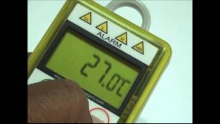 How to operate iMini Temperatur/Humidity data loggers|Vacker UAE