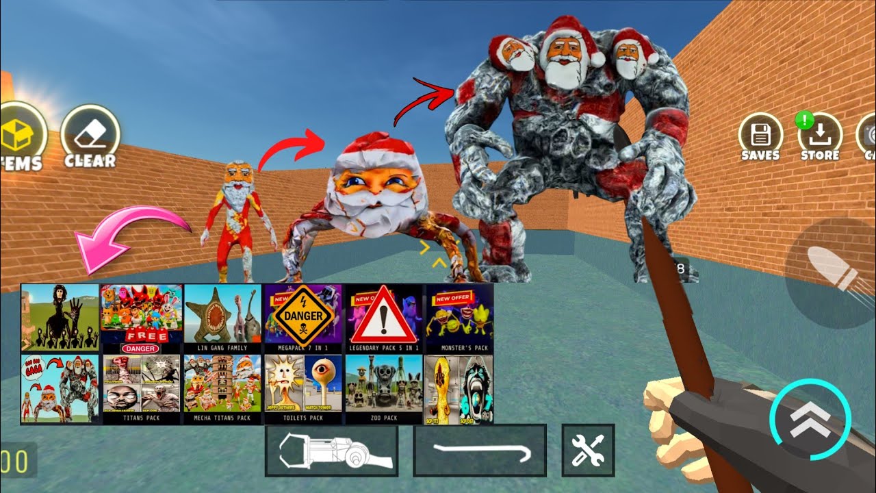 New updates gogo gaga Boss vs Nextbots chasing me  in gmod #garrysmod #roblox #zoonomaly 