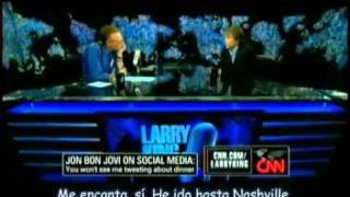 Jon Bon Jovi - Entrevista en Larry King Live Parte 4 (subtitulos español)