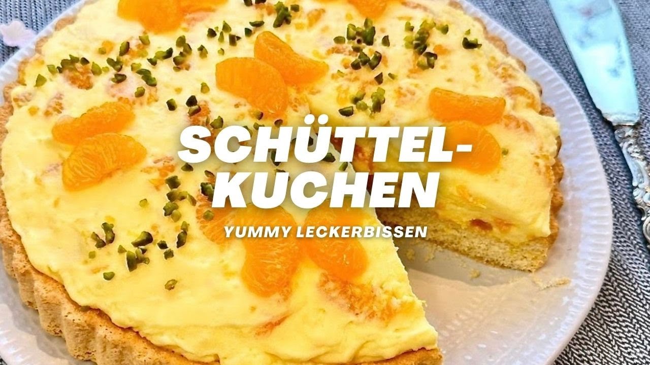 Schüttelkuchen 🍰 - genial einfach - last Minute