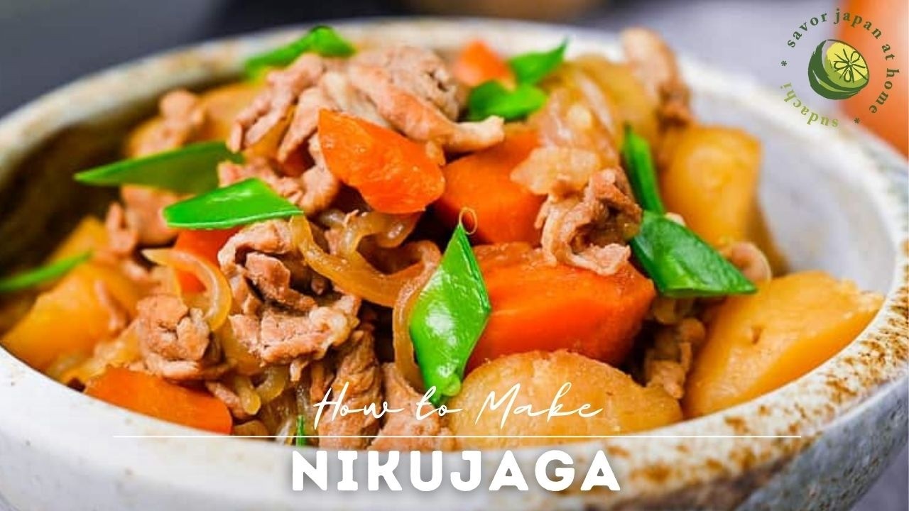 Homestyle Nikujaga Recipe (Authentic Japanese Meat & Potato Stew)