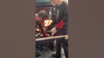 Inside the factory Punching and Forging Steel | Bearing Factory Workflow #process #machine #forging