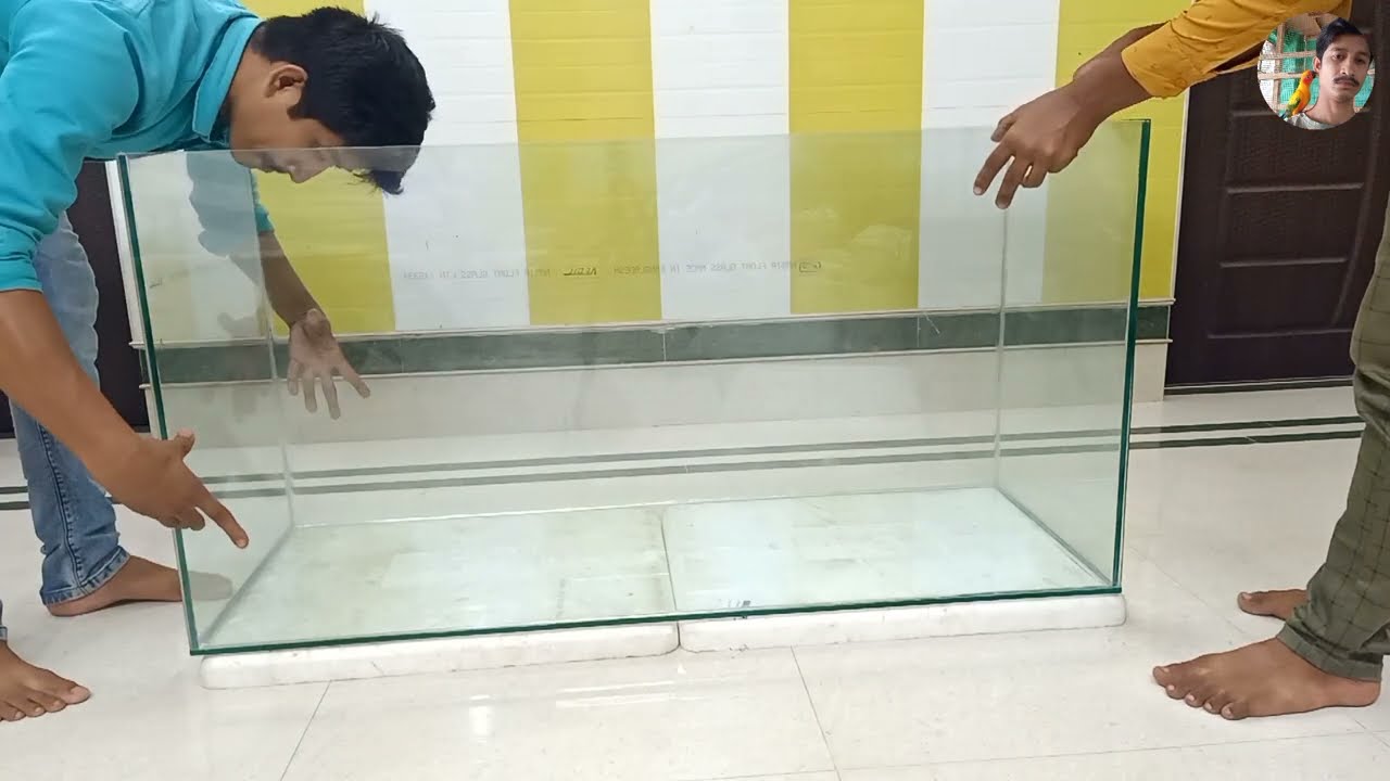 how-to-make-4ft-aquarium-at-home-how-to-make-aquarium-youtube