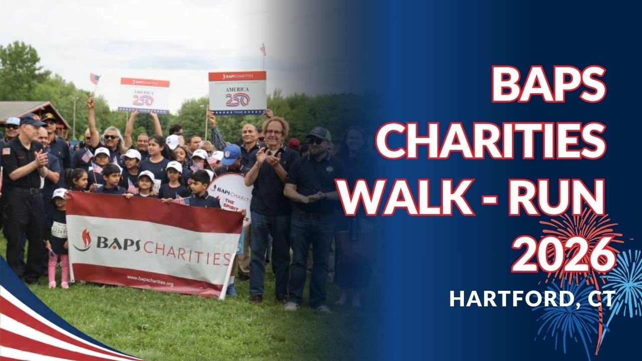 Hartford, CT - BAPS Charities Walk | Run 2026