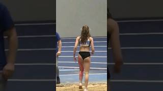 Julia Adamczyk Impressive Long Jump😍! #shorts #extremesports