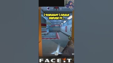 I thought i could defuse the bomb #cs2 #csgo #csgoclips #faceit #cs