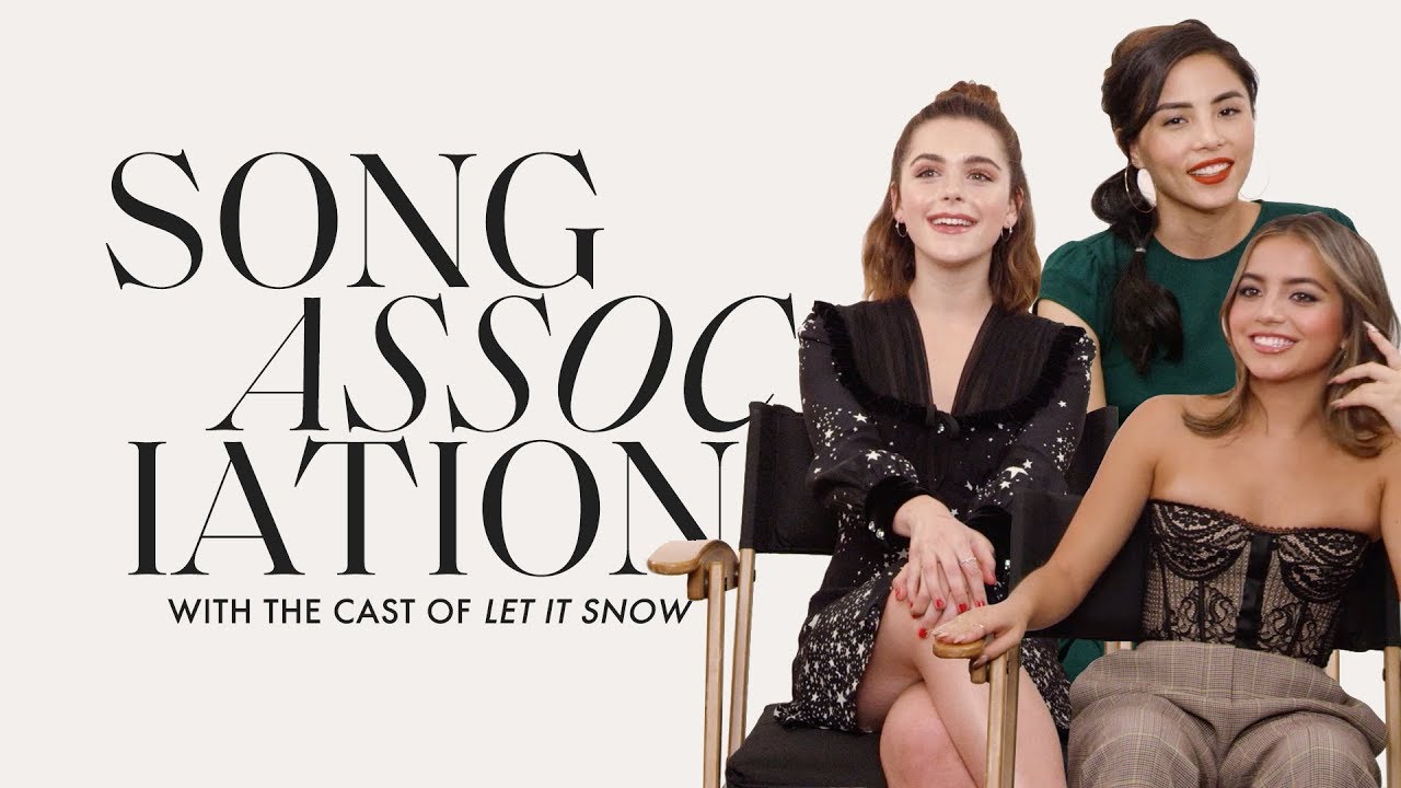 Kiernan Shipka Isabela Merced And Anna Akana Let It Snow In A Game