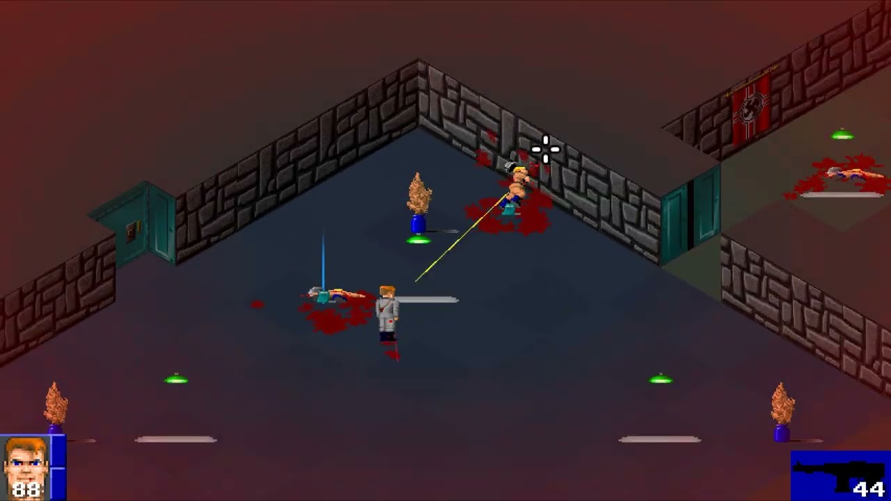 Wolfenstein 3D przerobiony na&nbsp;izometryczną strzelankę. Kultowy FPS w&nbsp;nowej wersji