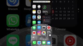 Yes, another bug from iOS 16 (16.4.1 right now) on iPhone 14 Pro 😂 #iphone14pro #ios