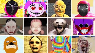 Caught Moments #311 Squid Granny,Squid Doll,Squid Butcher Escape,Gulli Bulli Granny,Granny Death screenshot 3