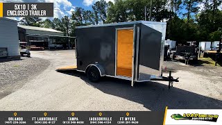 5x10 FAST CARGO ENCLOSED Trailer offered by Load Runner Trailers