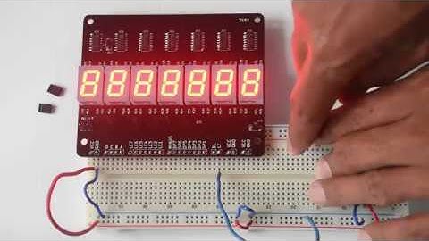 Part 5 final : How to test 7-digit seven segment display using LT (Lamp Test)