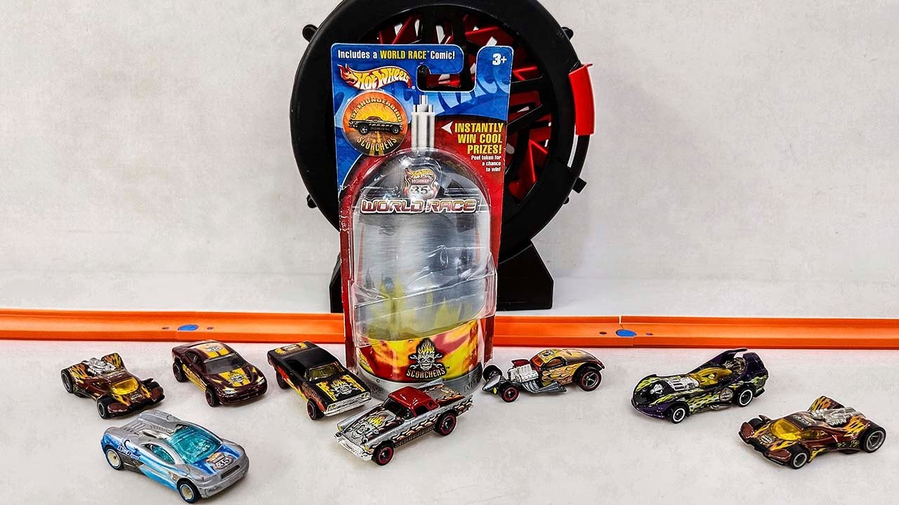 Hot Wheels Highway 35 World Race thunderbird 57 unboxing