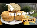 Fluffiest 1940s Potato Ice Box Rolls Recipe | Vintage WWII Dinner Rolls