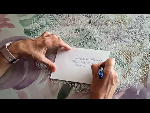 Video: Cómo Enviar Una Carta Al Extranjero