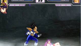 Sailor Mars Vs Vegita Mugen