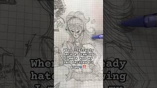Its Testing My Patience arttrendartstyleartmemecreativestylesketchartdoodledrawingtrend