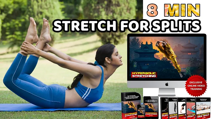 8 MIN STRETCH FOR SPLITS. how to get your front splits. No Equipment