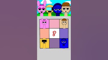 Digital color mixing: Sprunki color mixing #colormixing #sprunki #sprunkiincredibox #procreate