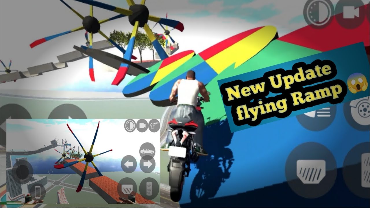 New Ramp Link ,π±|| flying ramp π± indian bike driving 3d new update|| # ...