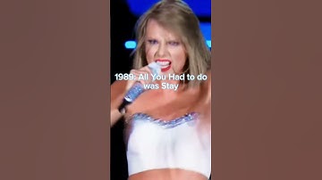 My favorite TS song from every Era #taylorswift #fearless #speaknow #red #1989 #reputation #lover