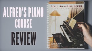 Alfred's adult all in one piano course level 1 review // Method book
