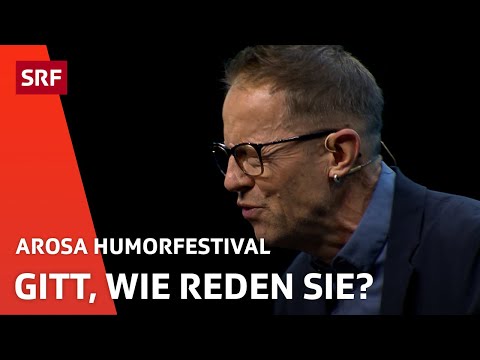 Dialect Taliban in Bern, nonchalance in Basel: Bänz Friedli | Comedy | Arosa Humorfestival | SRF