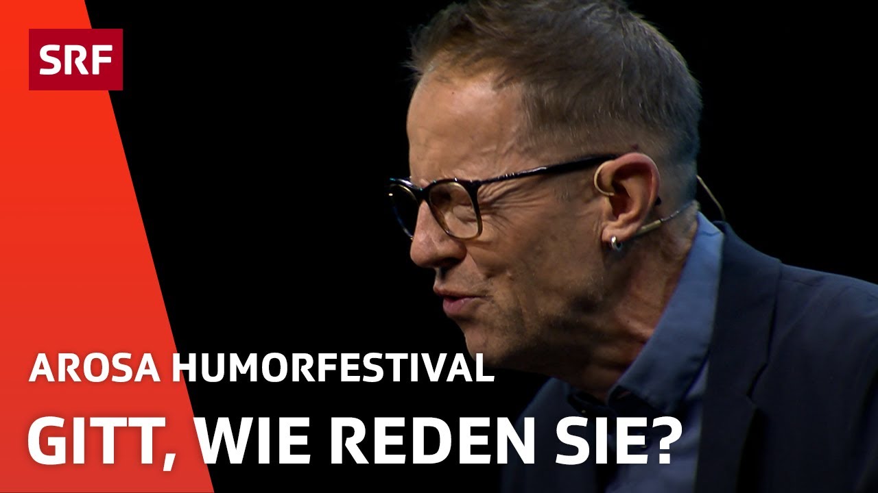 Dialekt-Taliban in Bern, Nonchalance in Basel: Bänz Friedli | Comedy | Arosa Humorfestival | SRF