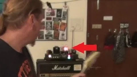 Guitar tube amp redplating