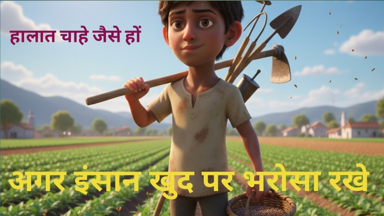 अगर इंसान खुद पर भरोसा रखे, तो वह अपनी तक़दीर जरूर बदल सकता है। 