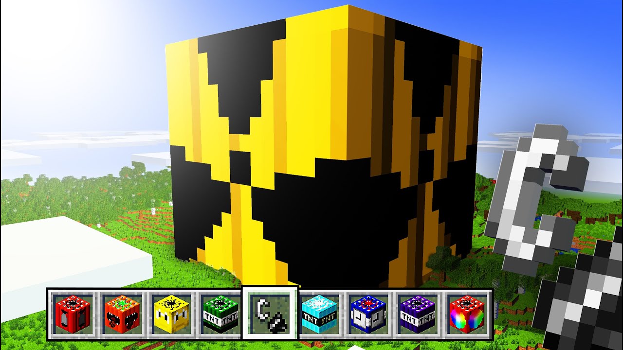 Exploding The Most POWERFUL TNT In Minecraft... - YouTube