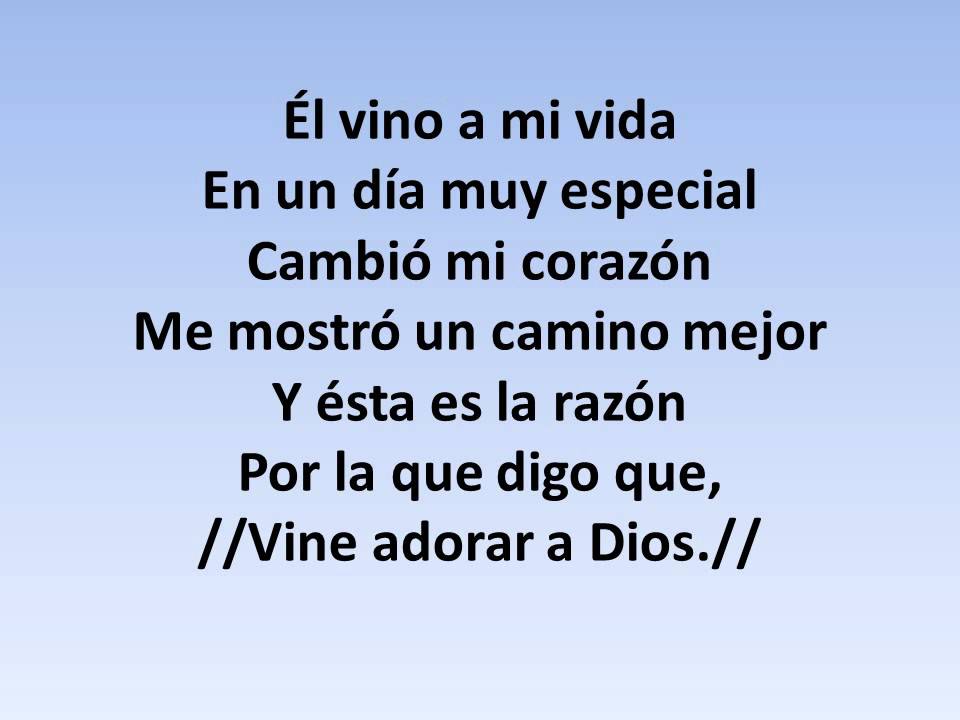 Vine adorar a Dios - himno instrumental - YouTube